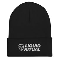 Thumbnail for Embroidered Cuffed Beanie - Stacked Logo